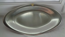 PETIT PLAT OVAL INOX ORFEVRE BOUILLET BOURDELLE POINCON ROYAL BB UGINIUM