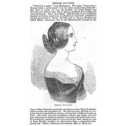 Mademoiselle favanti opera - mademoiselle,