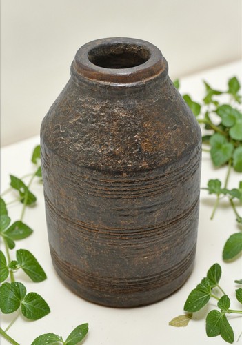Vase bois himalayen antique - bois,