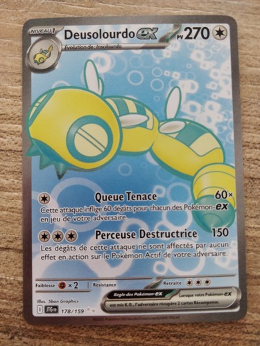 Carte pokémon deusolourdo - carte,