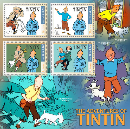 Stamps the adventures - the,
