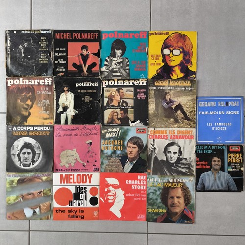 Lot vinyles tours - 18,