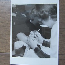 PHOTOGRAPHIE DE PRESSE 1941 ECOLE DE PODOLOGIE EXERCICES