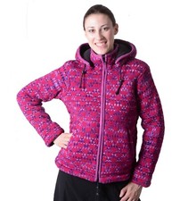 Cardigan Hippie Népal poncho laine avec doublure polaire et capuche amovible