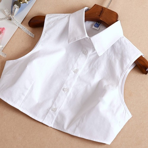 Faux col femme chemise - col,