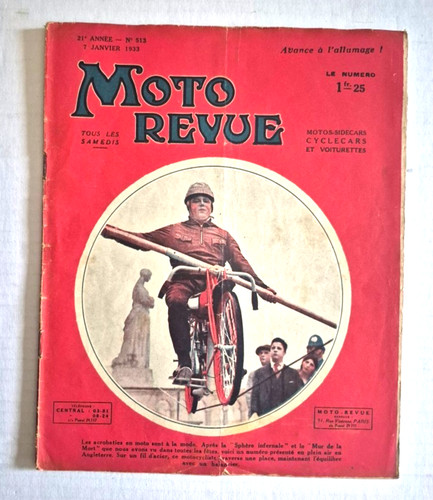 Moto revue 513 01 1933 - ;,