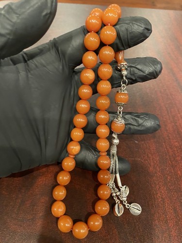 Amber misbaha tasbih prayer - amber,