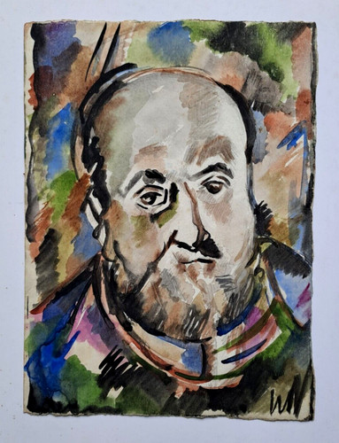 Ancien dessin aquarelle - ancien,