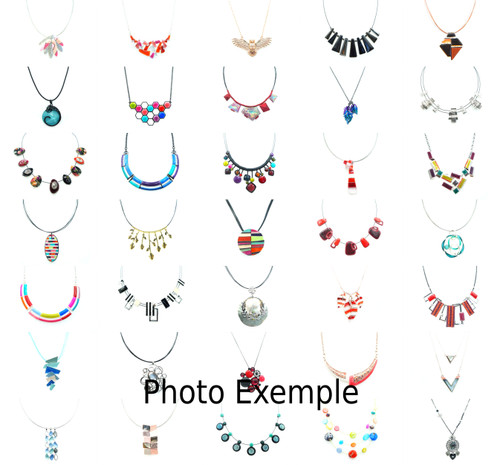 Lot bijoux fantaisie - (x100), de