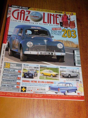 Gazoline 184 lancia aprilia - gazoline, n°184