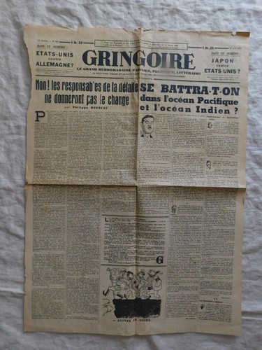 Journal gringoire 16 mai - journal, 39-45