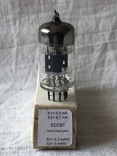 ECC81, 12AT7 Brimar, Vacuum