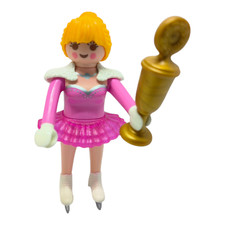 sympa Lina la patineuse   Playmobil (  sport , patin a glace   ) 2120