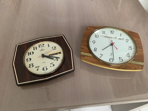 Ancienne pendule murale - pendule,