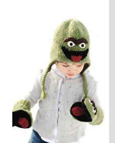 Oscar the grouch hat and - the,