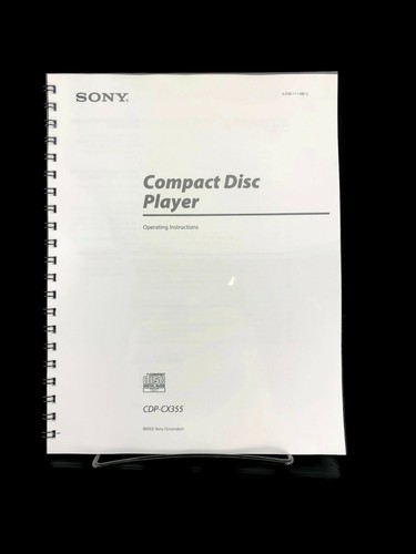 Sony cdp cx355 player - cd,