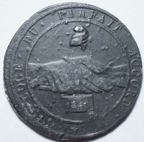 Franc maconnerie rare jeton - franc, :
