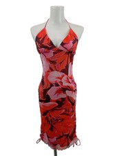 BERSHKA Robe dos-nu Dames Robe