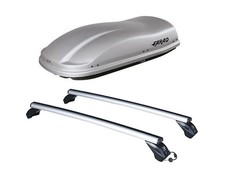 BARRES LP56+ COFFRE DE TOIT FARAD 400 LT POUR BMW SÉRIE 5 BERLINE 2010-2016