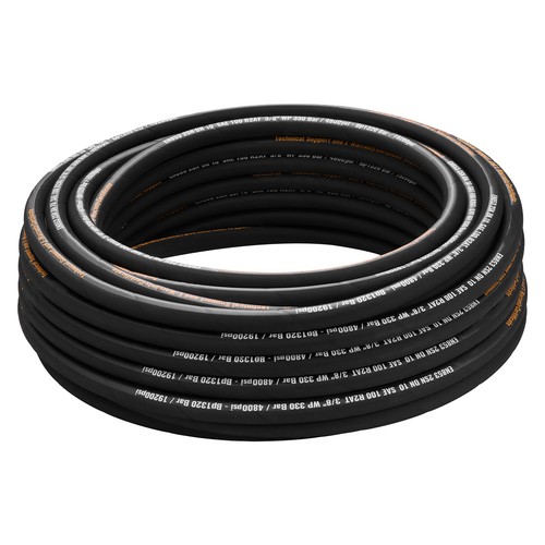 Hydraulic hose coiled - hose, 3/8"