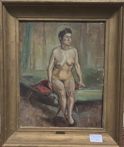 Cluzeau femme peinture - a,