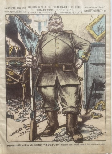Imagerie épinal ww1 - imagerie, d'épinal