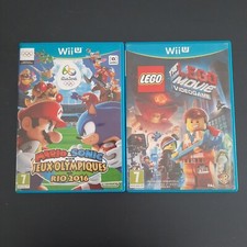 Jeux wiiu Mario Et Sonic Aux Jeux Olympiques De Rio 2016 Et The Lego Movie Wii U