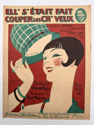 Partition affiche 1924 - affiche,