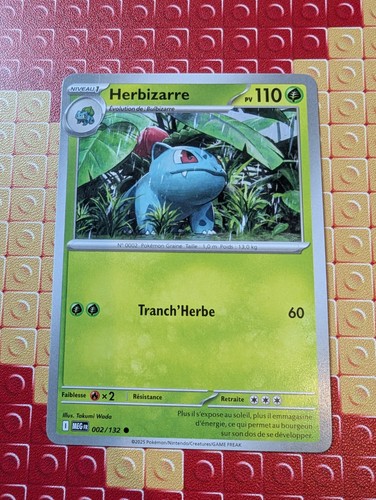Carte pokémon herbizarre - pokémon,