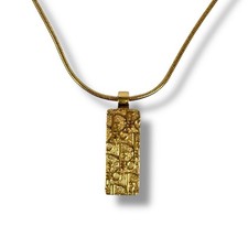 Collier Christian Dior strass trotteur doré vintage authentique du Japon RIN