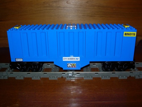 Lego train corrugated box - lego,