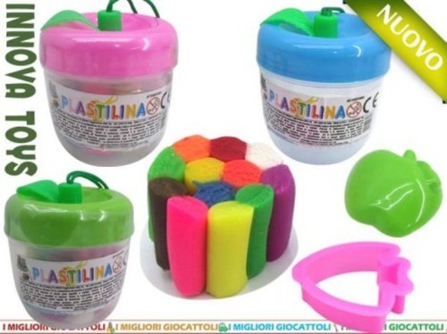 Mini pomme plastiline - x,