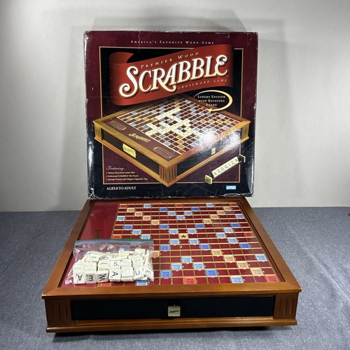 Scrabble premier wood luxury - wood,