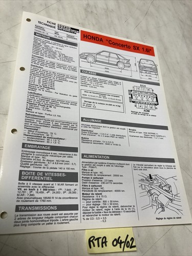 Honda concerto 6i - sx, 1.6i
