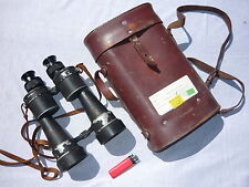 RARES JUMELLES 1933 HUET PARIS 10 x 50 MARINE + ETUI CUIR  à voir ...........