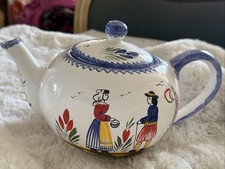 théière en faïence de Quimper 