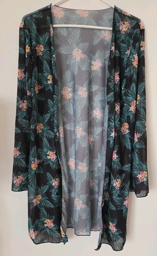 Tropical sheer black - sheer,