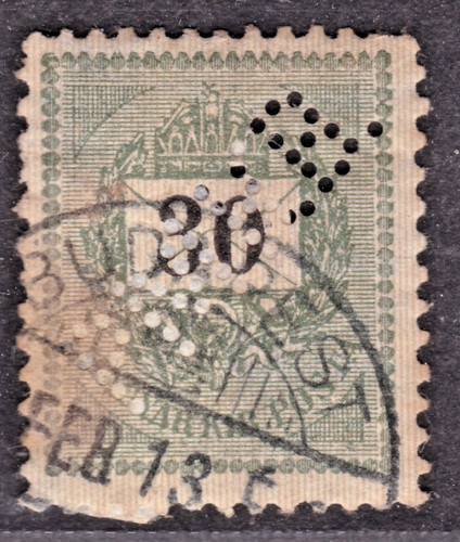 Timbre 1888 hongrie - hongrie, n°