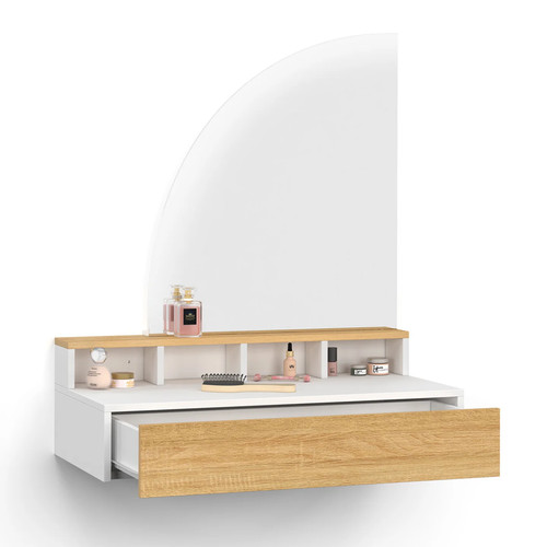Coiffeuse suspendue zelia - coiffeuse,
