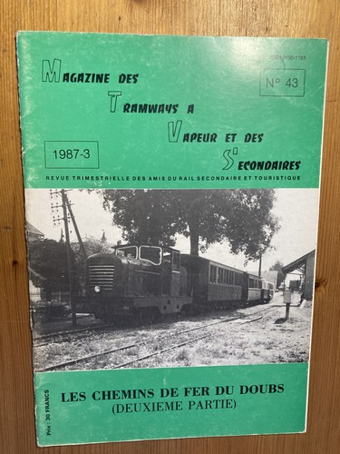 Magazine tramways vapeur
