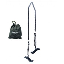 SCIE À CHAINE AVEC POIGNÉE BIVOUAC OUTDOOR MILITAIRE CAMPING LOISIRS SURVIE 