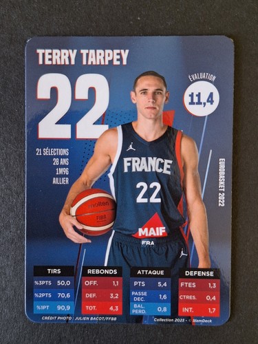 Terry tarpey carte - #22, slam