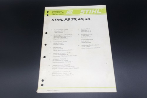 Stihl débrousailleuse 36 - débrousailleuse,