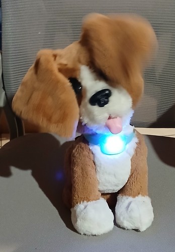 Peluche interactive mon chien - mon,