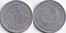 5 Lei 1978 Roumanie Romania