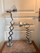 Paire Applique Mural Extensible Architecte Zig Zag Accordéon Industrielle Atelie