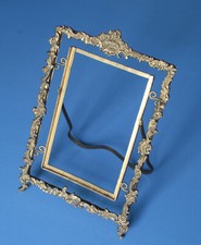 Ancien Cadre en Bronze de style Louis XV époque fin XIXème