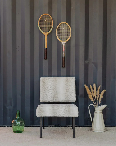 Alma chaise métal noir - alma,, la