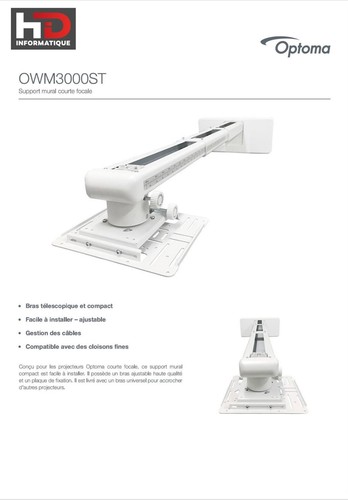 Optoma owm3000st short throw - optoma,
