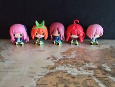 Lot 5 Mini Figurines The Quintessential Quintuplets Anime Manga Miku Nakano Nino
